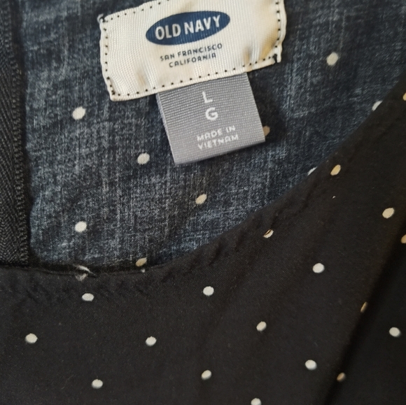 Old Navy Polka Dot Dress Size L - Picture 5 of 5